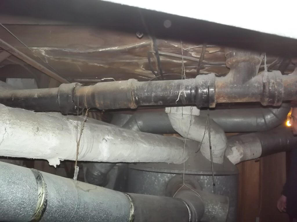 Asbestos Pipe Insulation